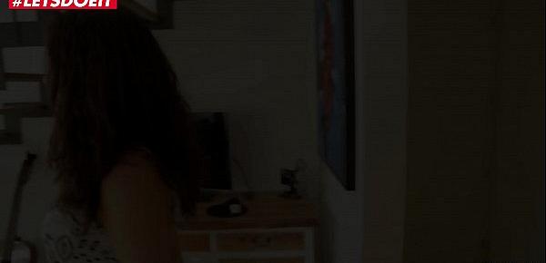  LETSDOEIT - Naughty Teen Nikki Waine Gets Kinky Over Her Neighbors Thick Cock
